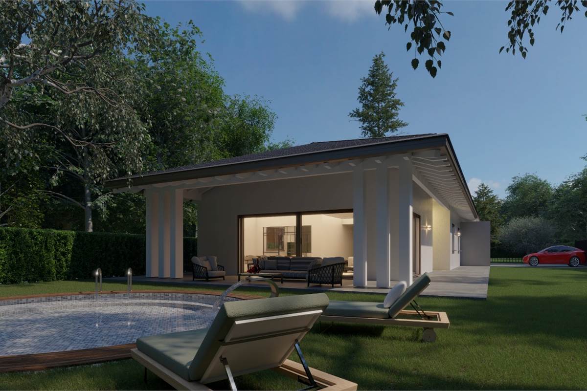 Capiago Intimiano villa nel verde