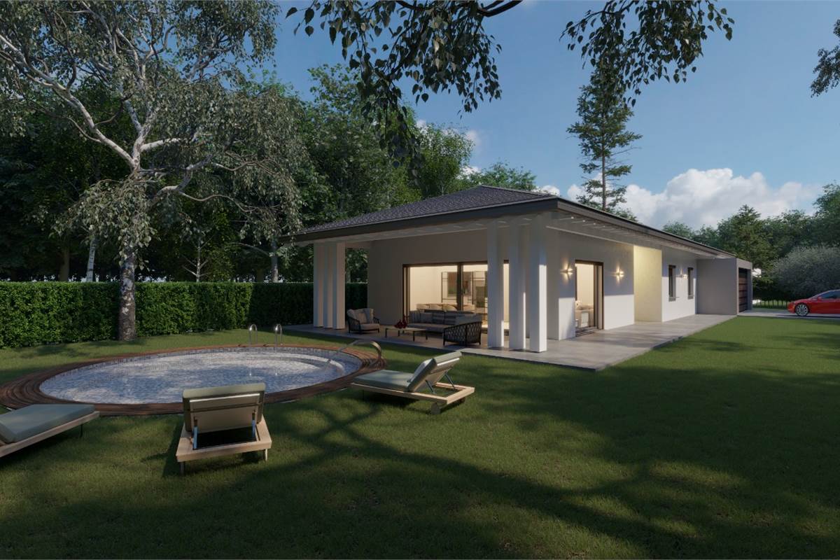 Capiago Intimiano villa nel verde