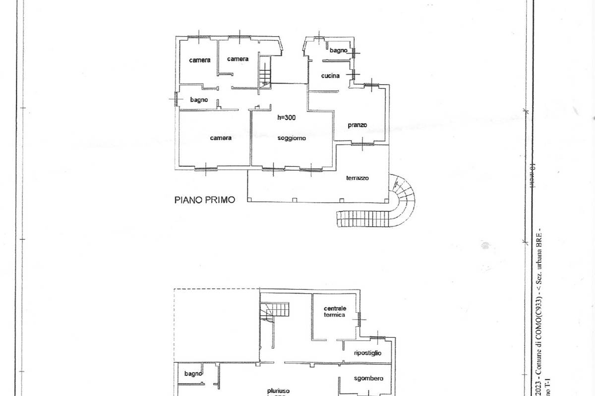 COMO BRECCIA ampia villa singola in vendita