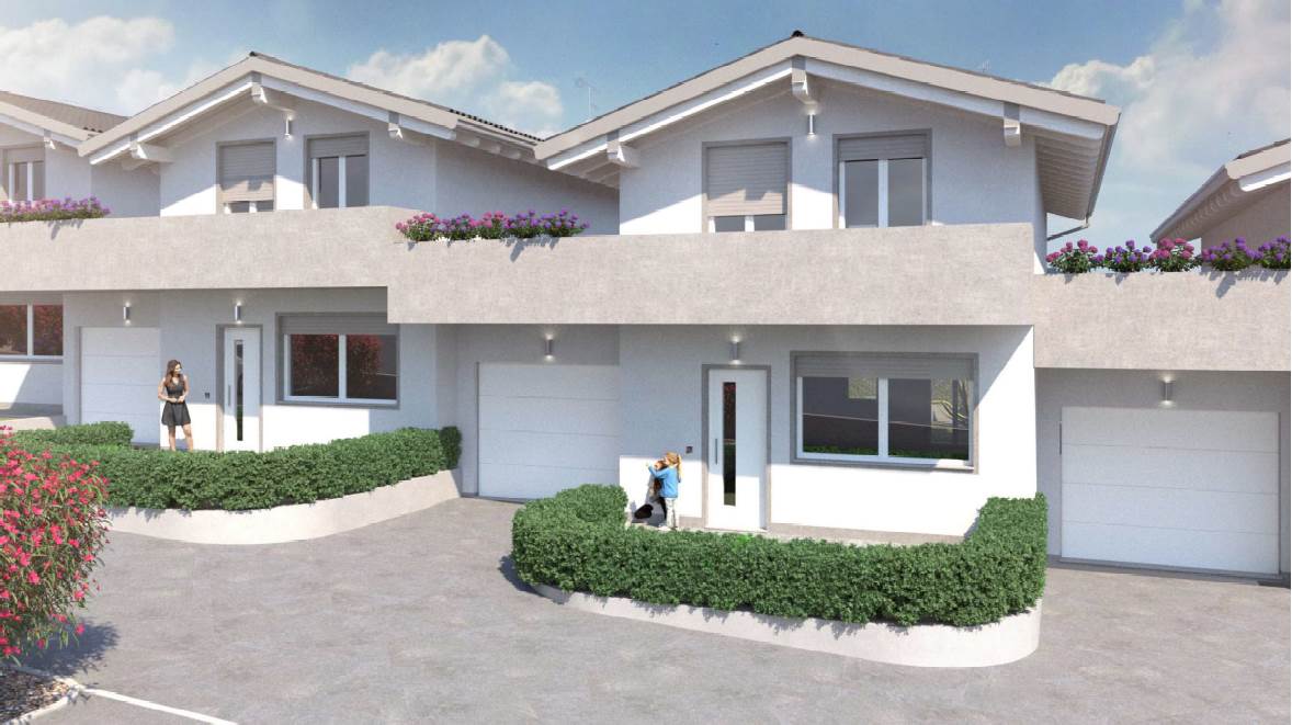 Villa con giardino di Nuova costruzione Uggiate