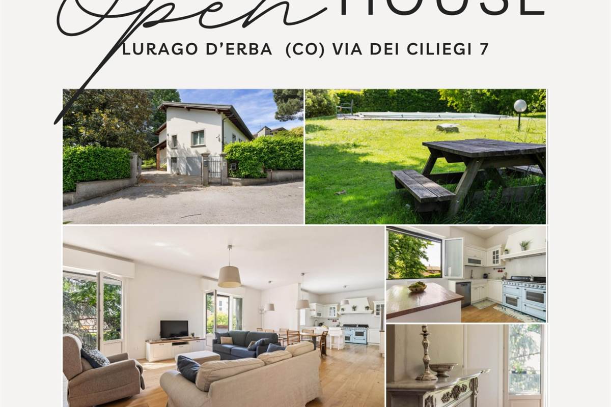 VILLA CON PISCINA - LURAGO D'ERBA