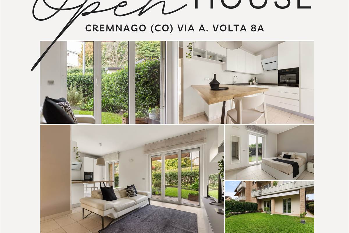 TRILOCALE CON GIARDINO PRIVATO