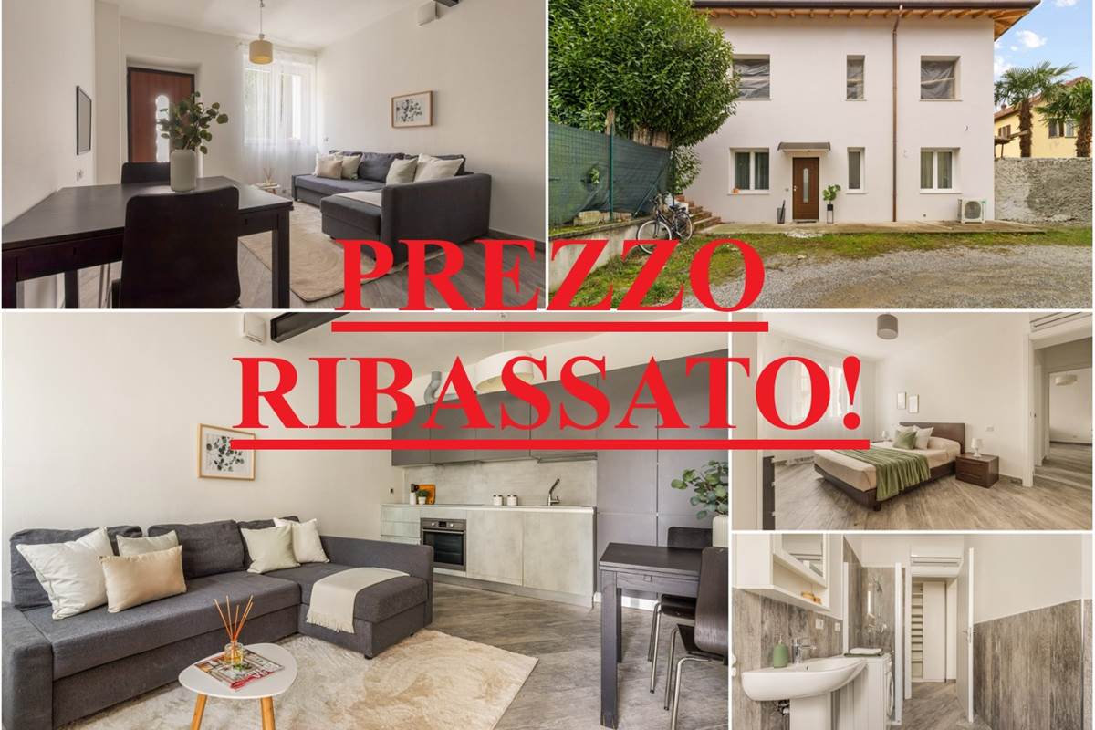 BILOCALE RISTRUTTURATO A NUOVO CON AREA ESTERNA E POSTO AUTO COPERTO 