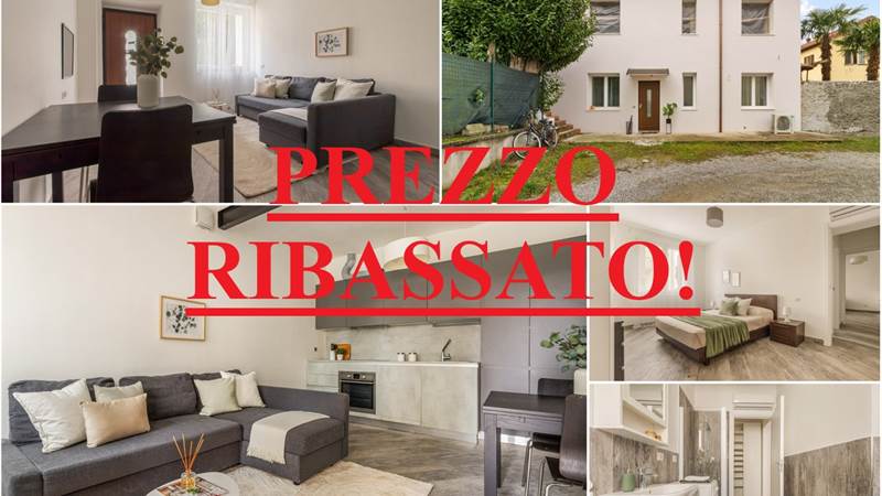 BILOCALE RISTRUTTURATO A NUOVO CON AREA ESTERNA E POSTO AUTO COPERTO 