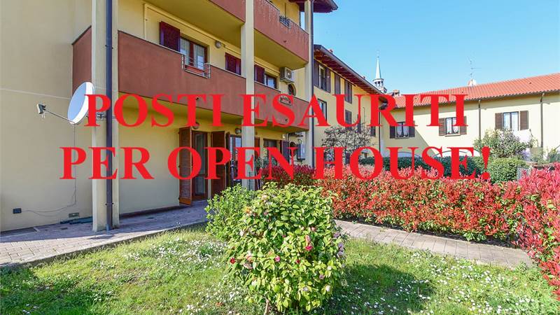 Bilocale con giardino, taverna e box – Briosco centro