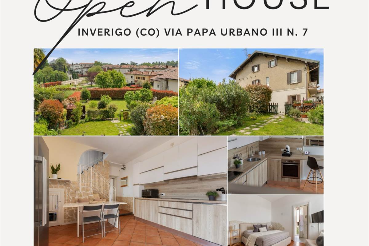 PORZIONE DI CASA CON GIARDINO