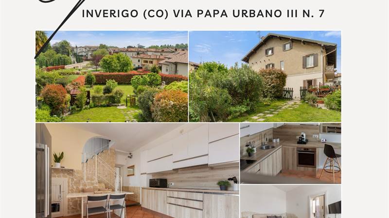 PORZIONE DI CASA CON GIARDINO