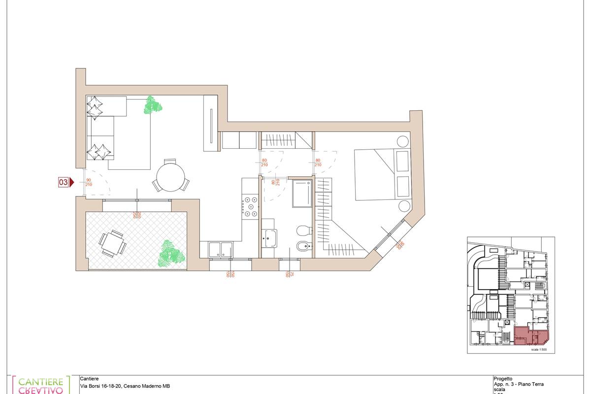 Residenza Borsi 18 ULTIMO BILOCALE