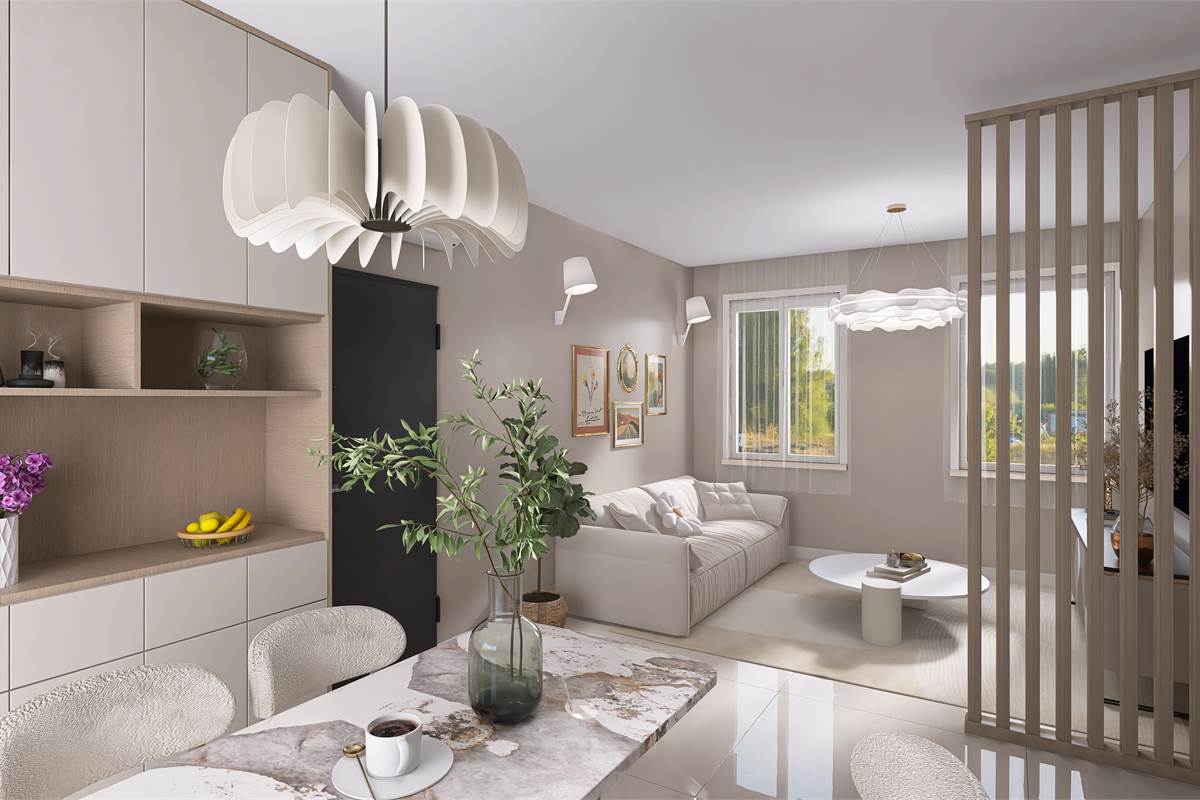 render soggiorno