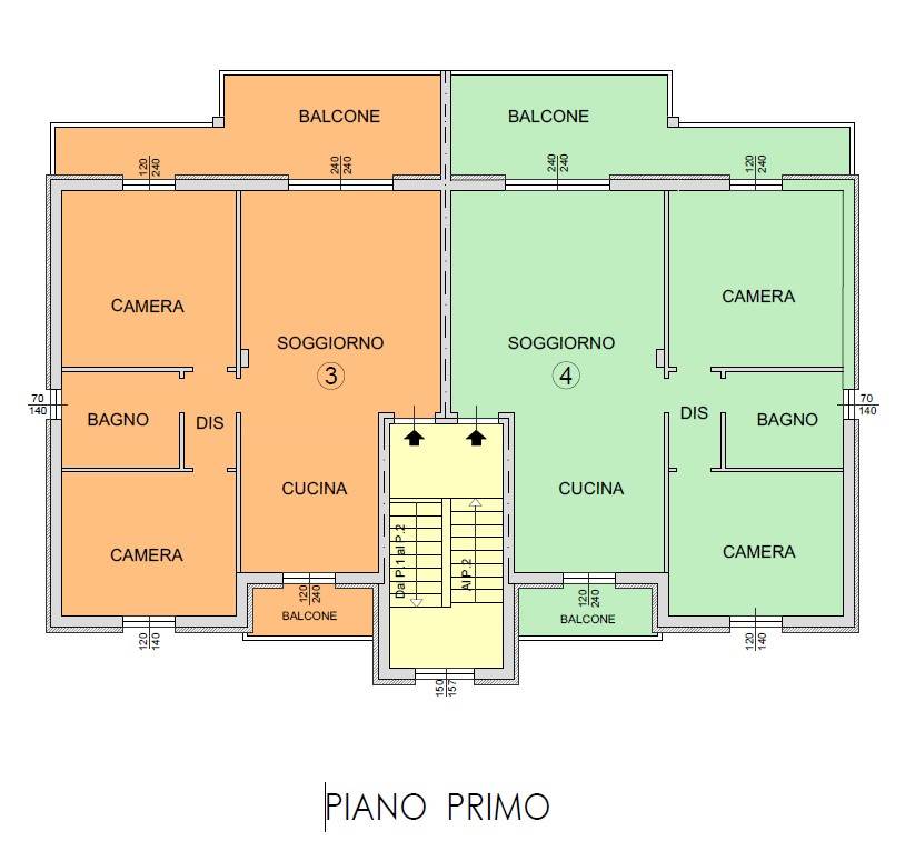 AROSIO vendiamo 4 APPARTAMENTI nuova costruzione