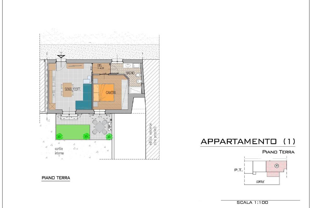 CABIATE centro vendo nuovo BILOCALE con giardino