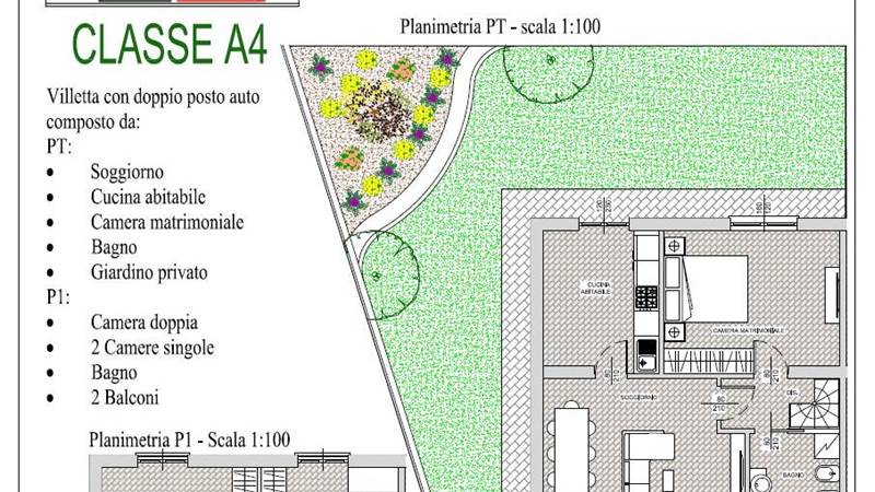 CANTU' nuove VILLETTE con giardino e posto auto