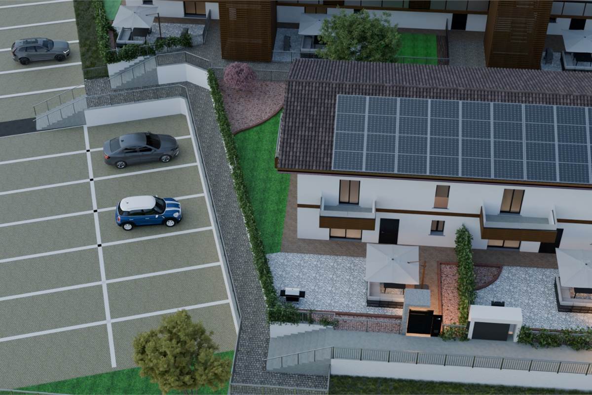 CANTU' nuove VILLETTE con giardino e posto auto