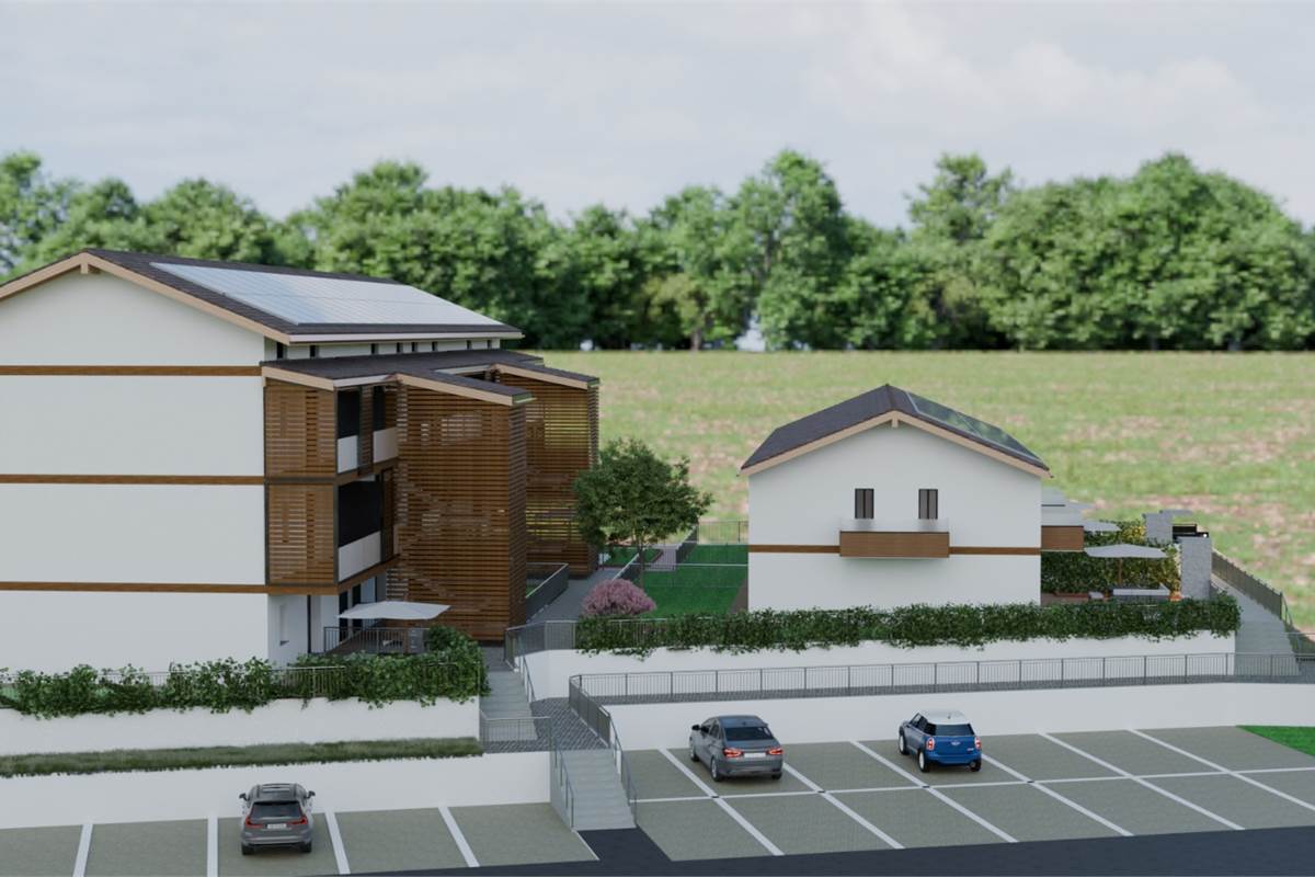 CANTU' nuove VILLETTE con giardino e posto auto