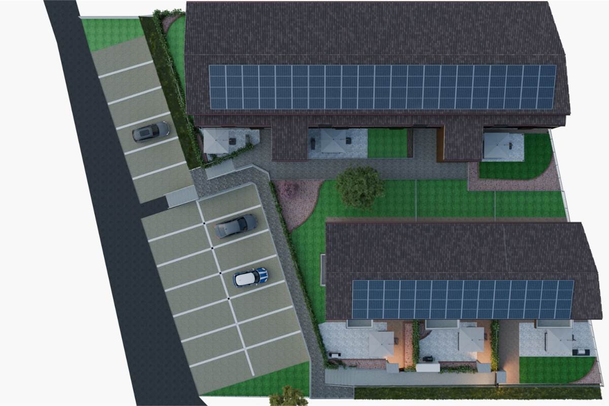 CANTU' nuovi TRILOCALI con giardino e posto auto