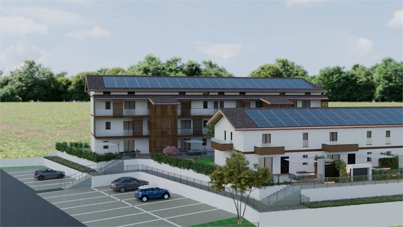 CANTU' nuovi TRILOCALI con cantina e posto auto