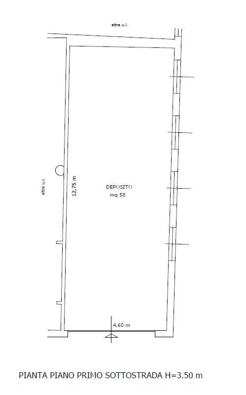 CANTU' Via Manzoni affitto DEPOSITO MQ 60