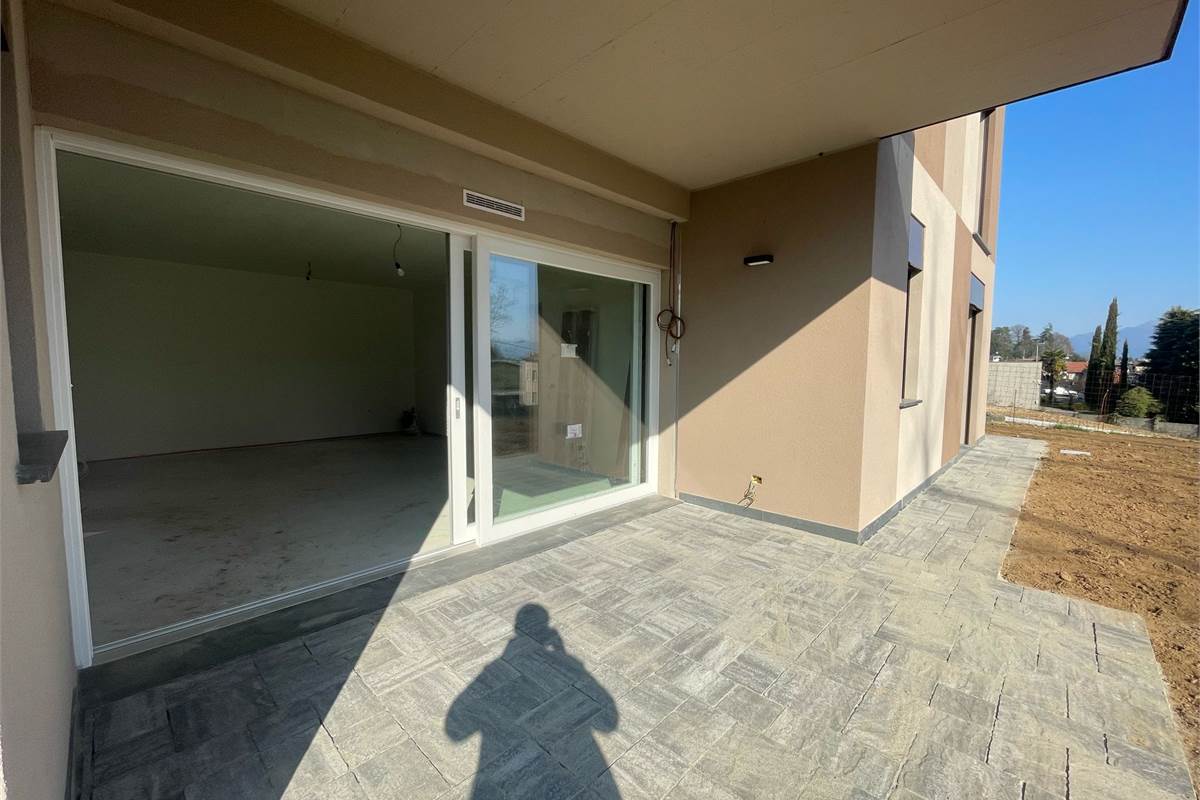 Nuovo trilocale con giardino + BOX incluso