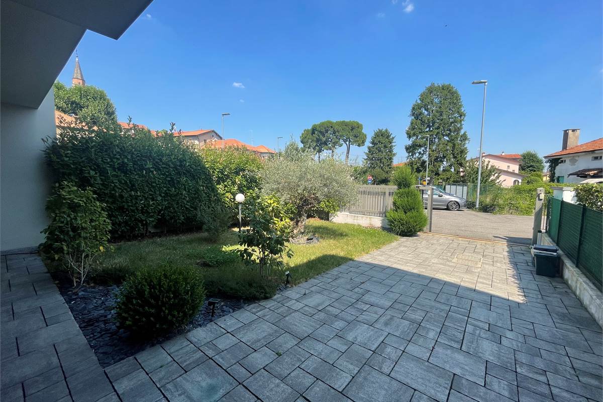 Moderna villa di testa