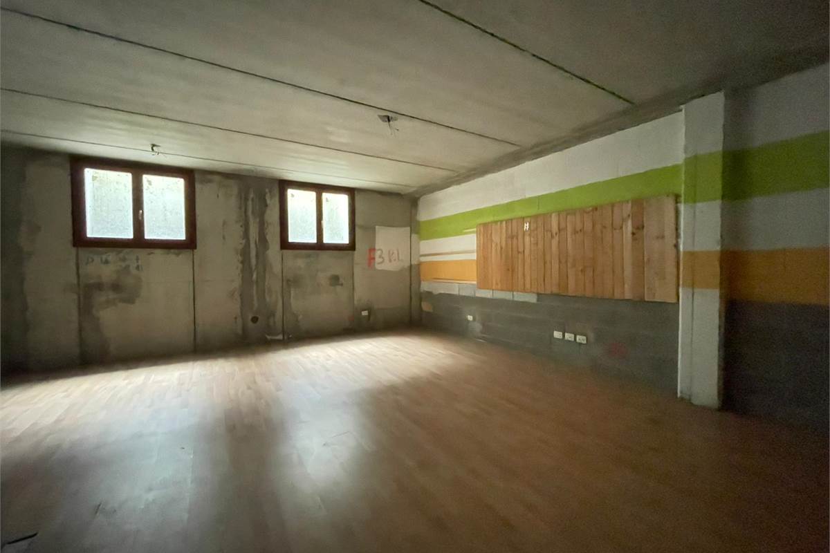 Trilocale con giardino, taverna e box doppio