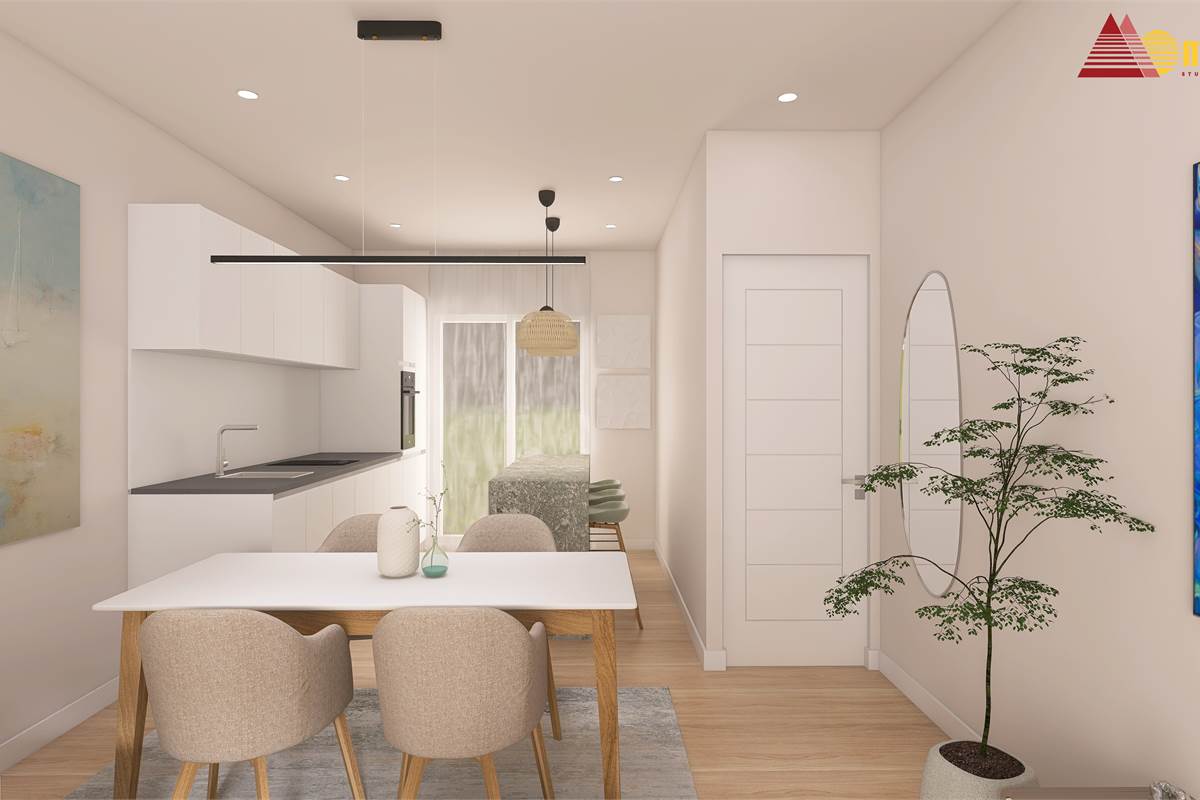 Nuova villetta a schiera di testa