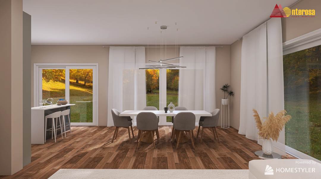 Nuovo trilocale ultimo piano con terrazzo e box
