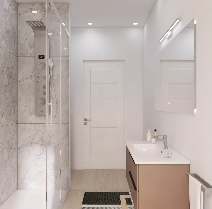 Nuovo trilocale con terrazzo