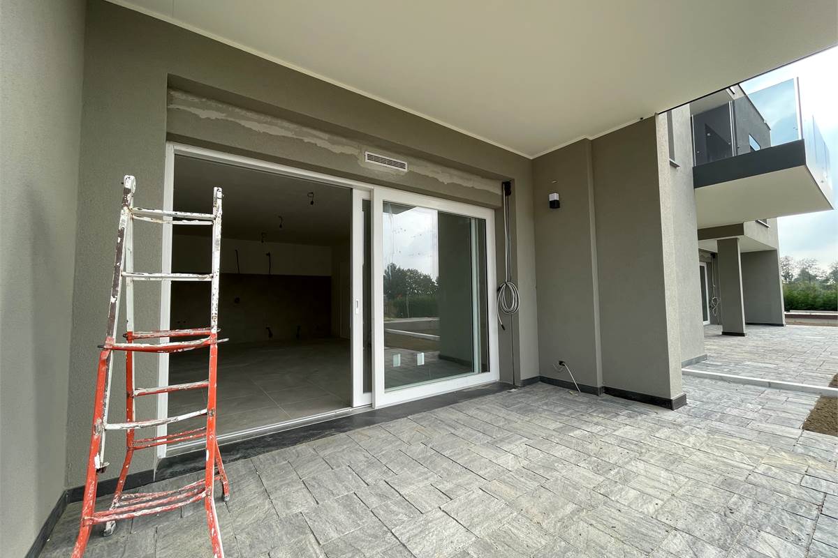 Nuovo bilocale con giardino