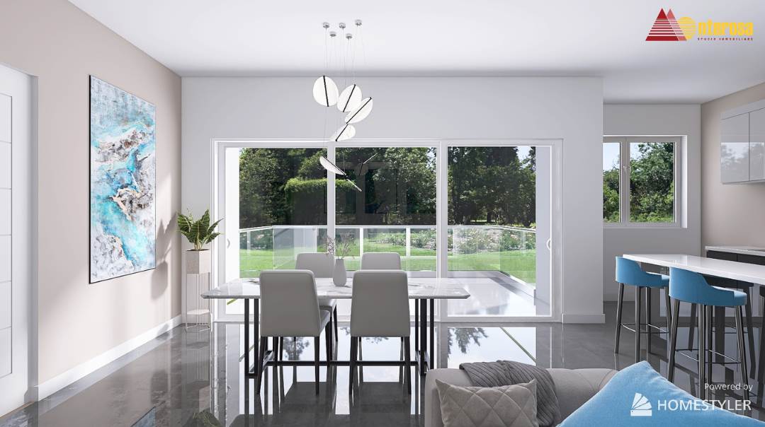 Nuovo trilocale con terrazzo