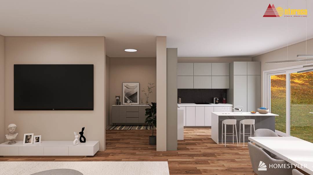 Nuovo trilocale ultimo piano con terrazzo e box