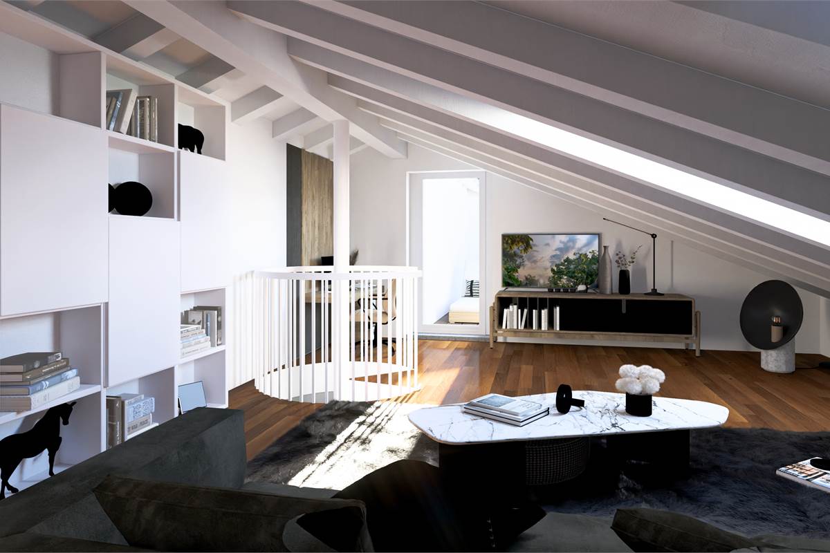 Nuovo attico con terrazzo