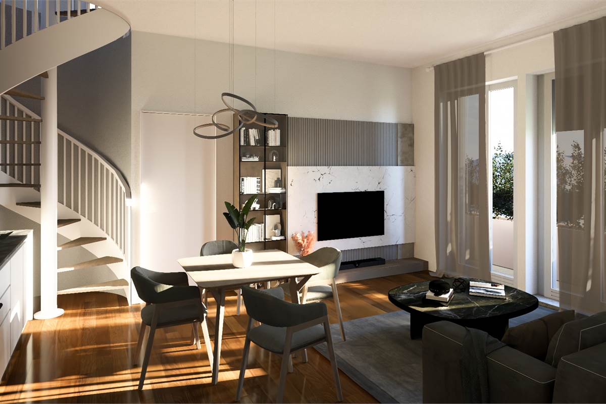 Nuovo attico con terrazzo