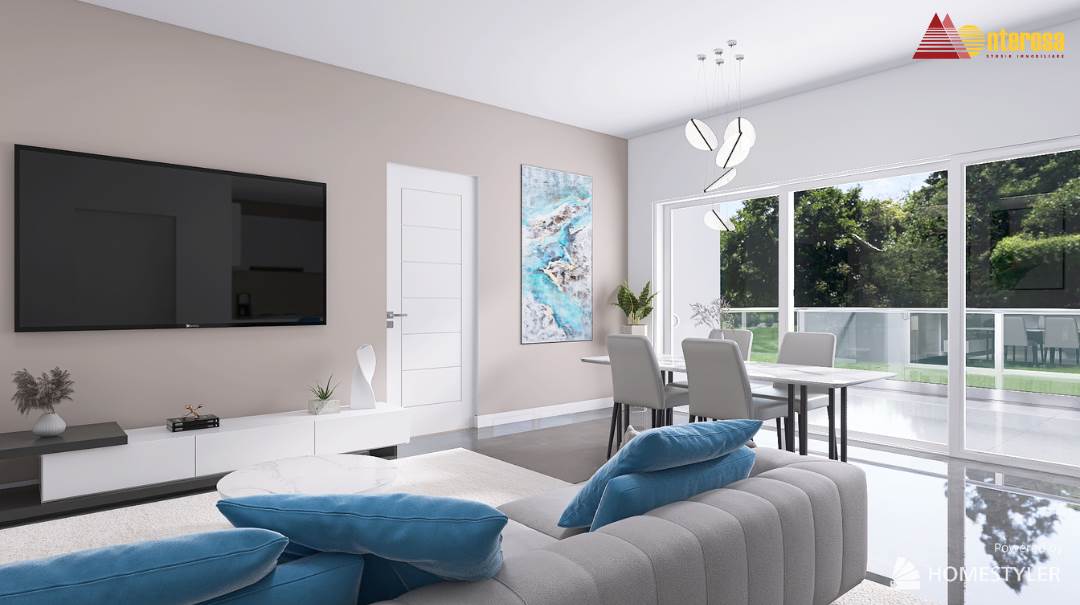 Nuovo trilocale con giardino