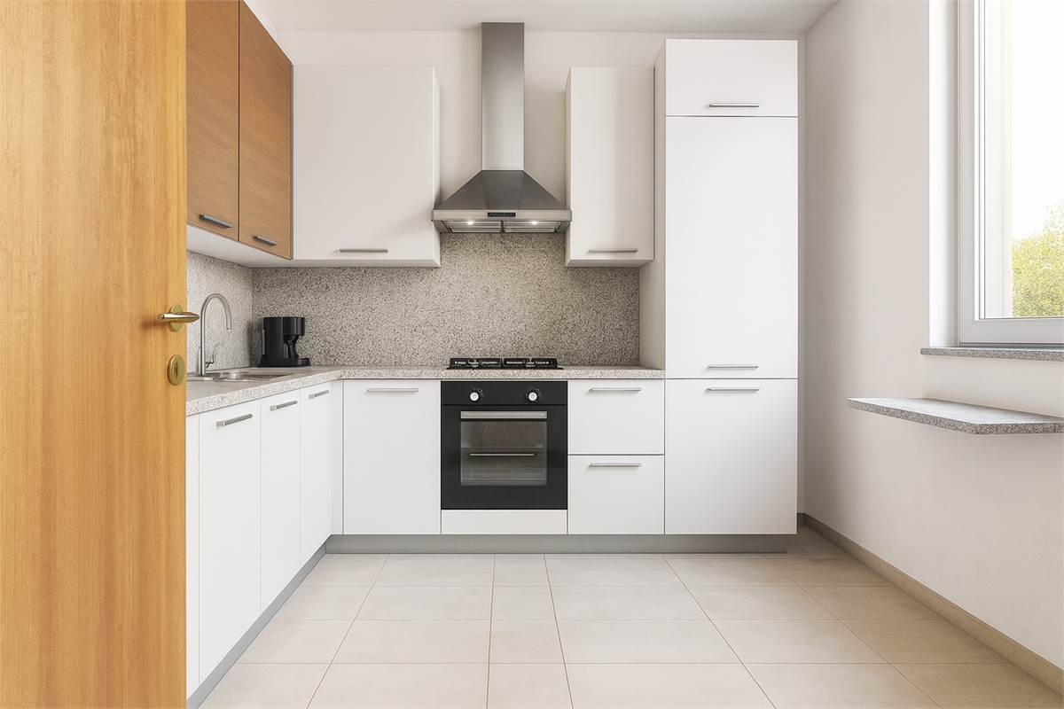 Moderna villetta a schiera di testa