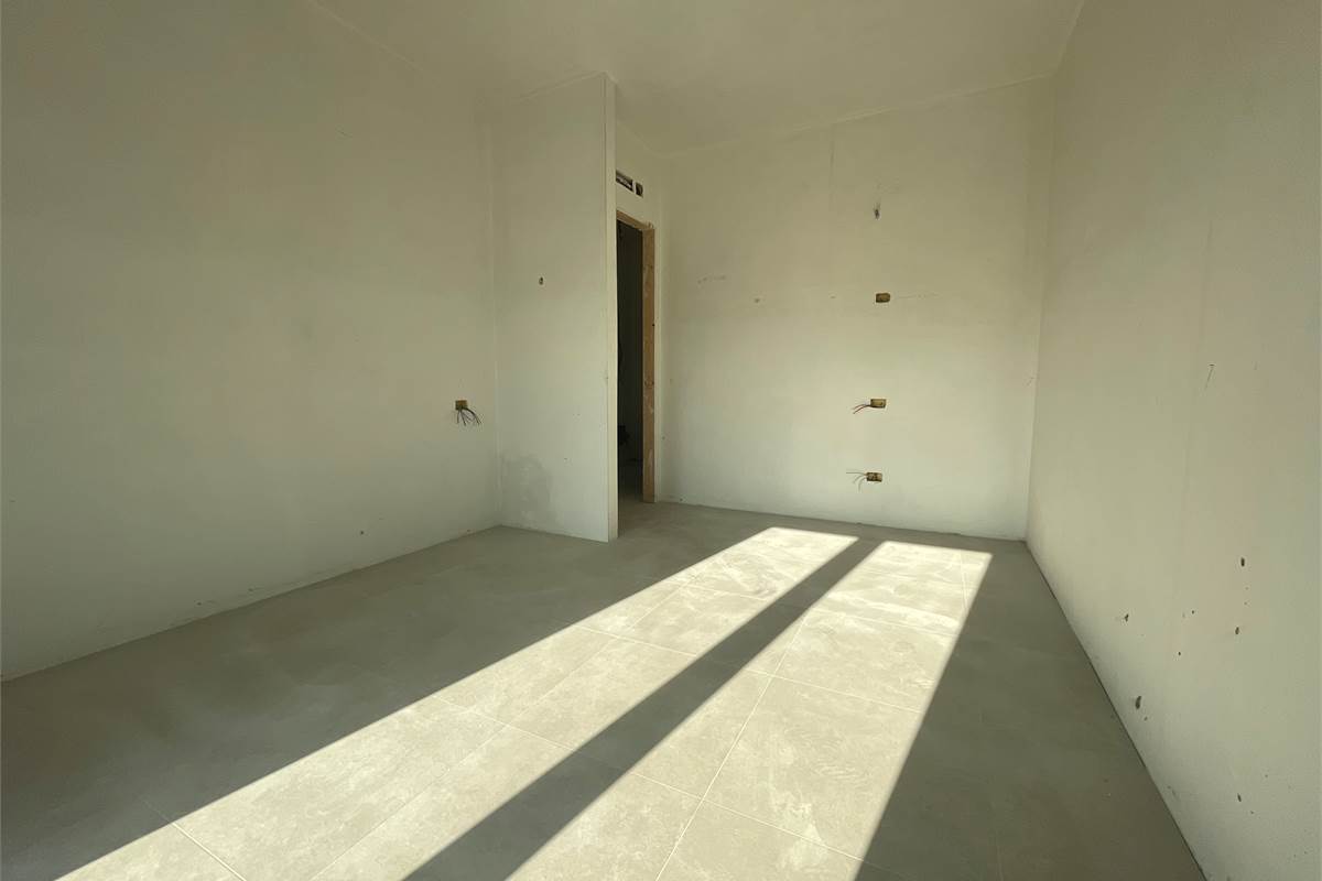 Nuovo trilocale con giardino 