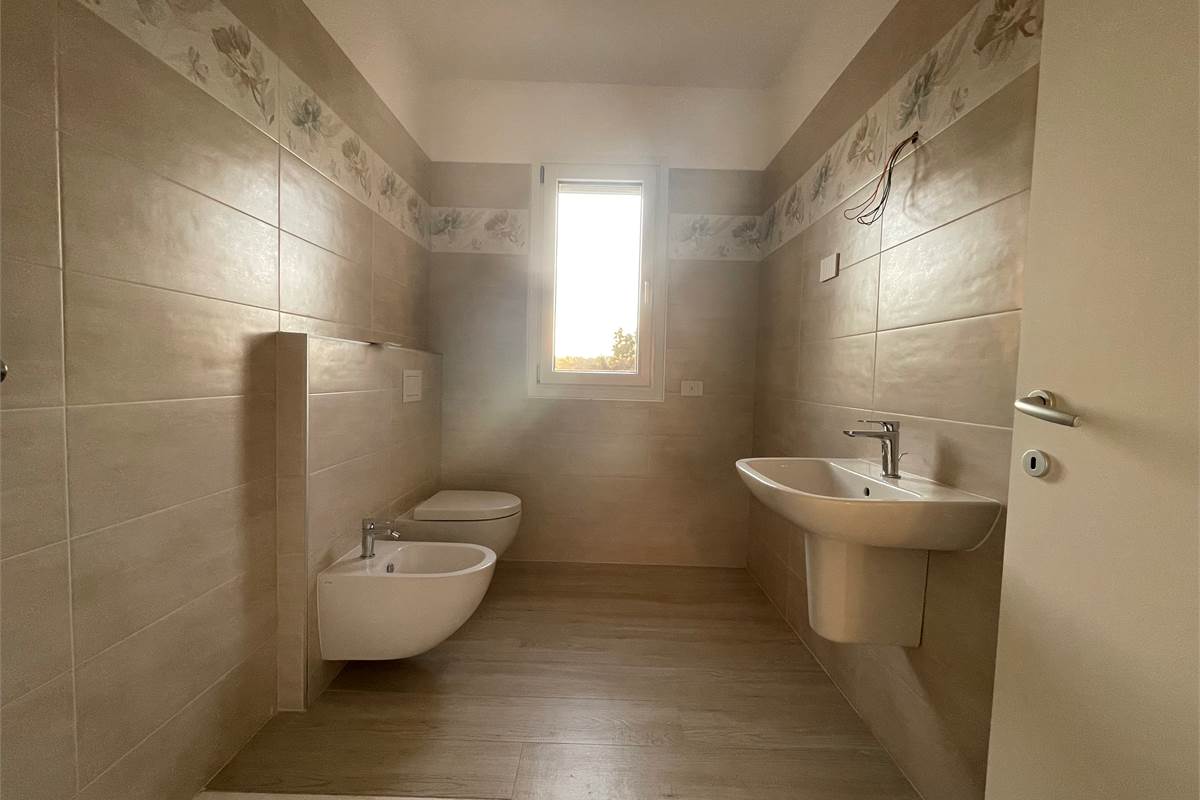 Nuovo trilocale con giardino