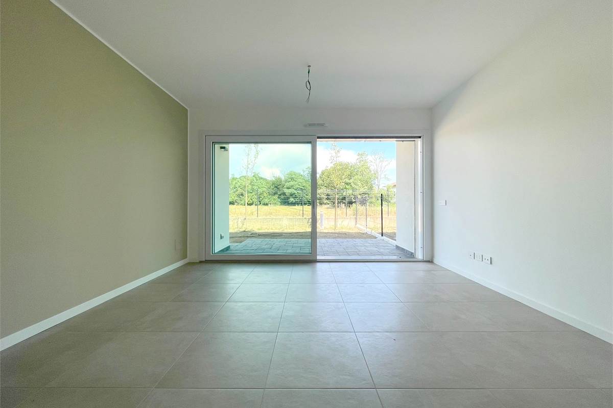 Nuovo bilocale con giardino