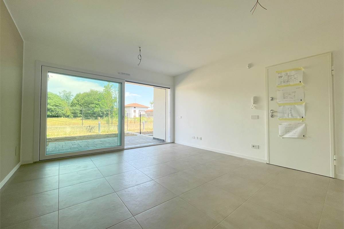 Nuovo bilocale con giardino