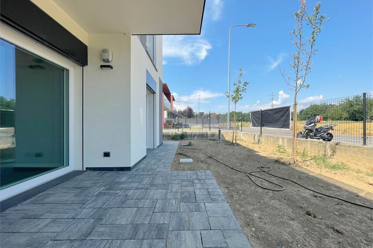 Nuovo bilocale con giardino