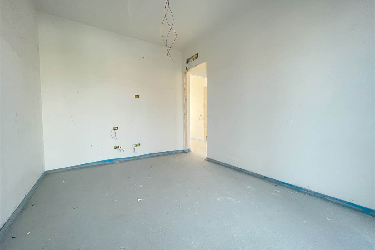 Nuovo trilocale con giardino e box doppio