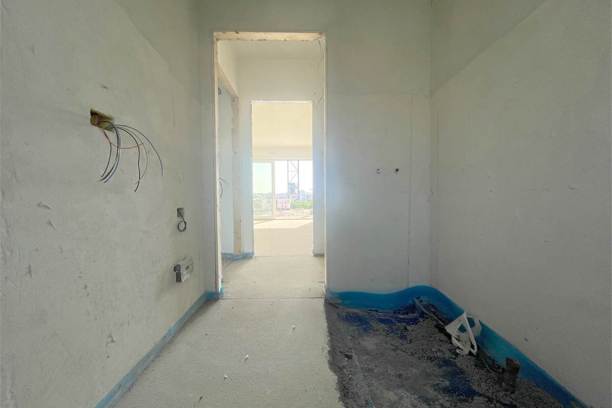 Nuovo trilocale con giardino e box doppio