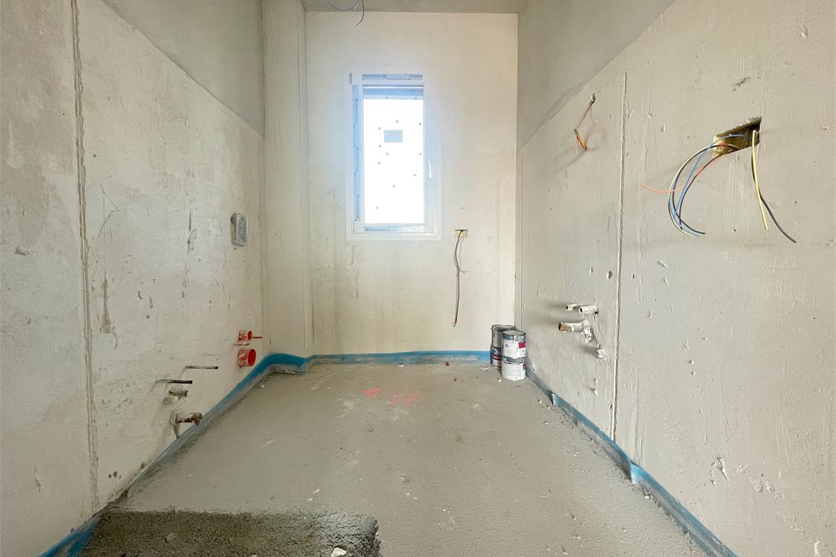 Nuovo trilocale con giardino e box doppio