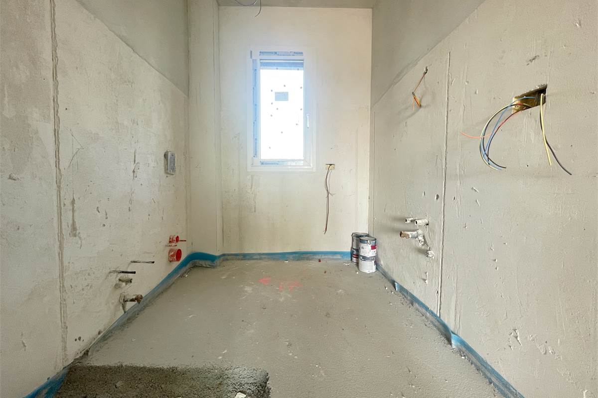 Nuovo trilocale con terrazzo e box doppio