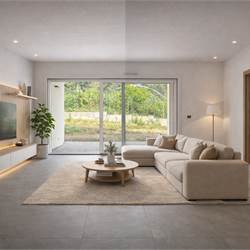 Nuovo trilocale con giardino