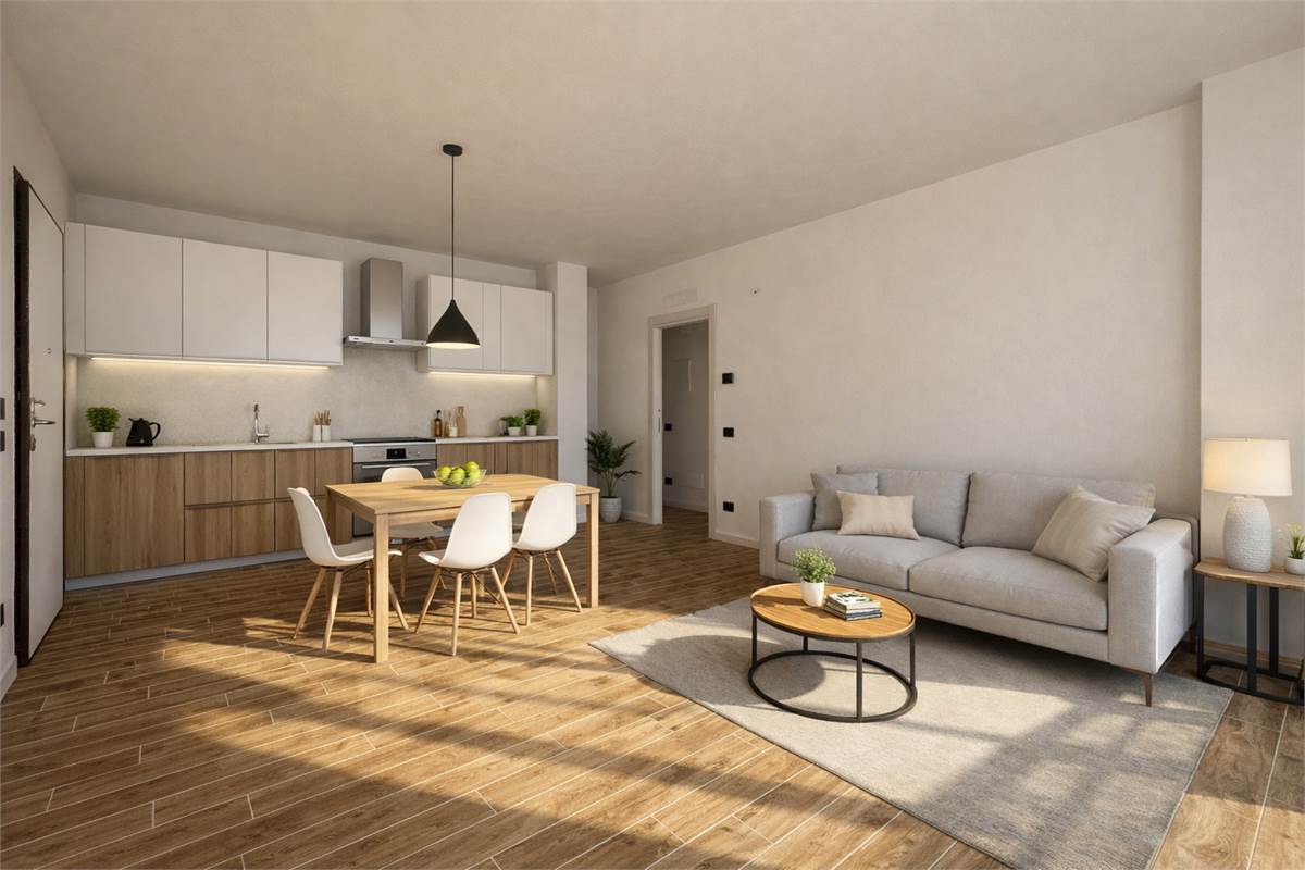 Nuovo bilocale con giardino