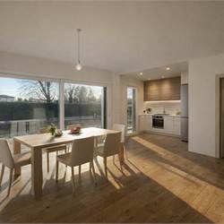 Nuovo trilocale con giardino