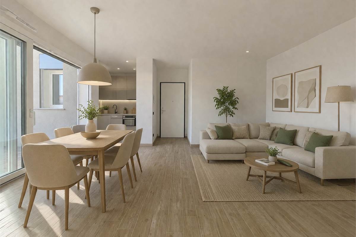 Nuovo trilocale con terrazzo