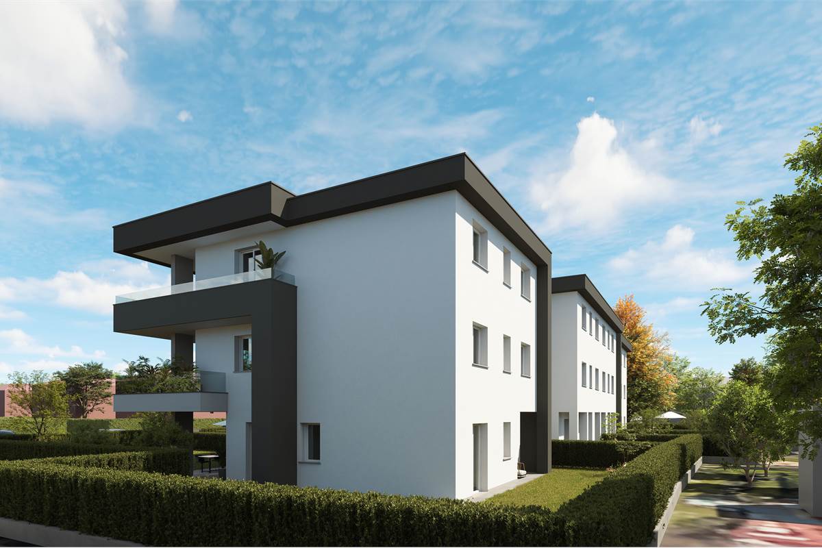 Nuovo trilocale con giardino