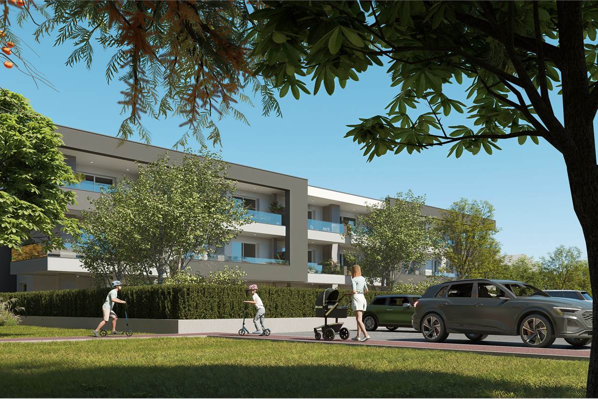 Nuovo trilocale con terrazzo