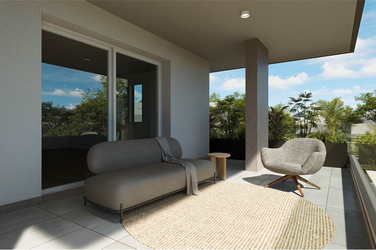 Nuovo trilocale con terrazzo